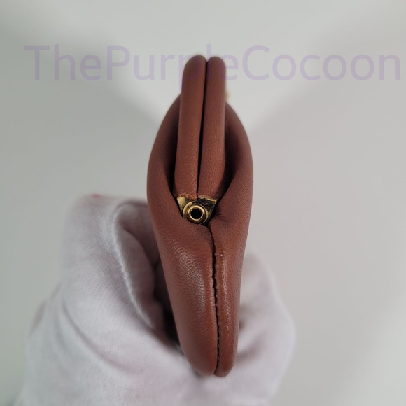 SOLD!!! NIB, Tan Vintage Coach Change Purse #7155 - Picture 3 of 10